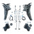 Aluminum rear trailing arm conversion kit for R53 MINI Cooper S