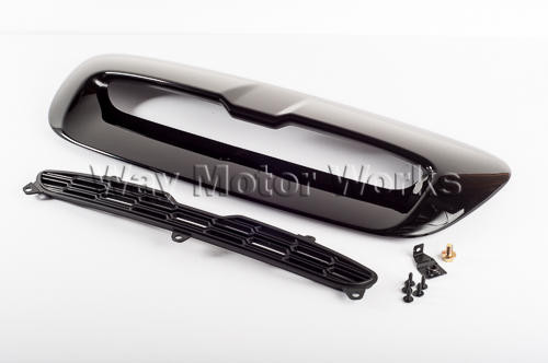 Large Notched Hood Scoop R55 R56 R57 R58 R59 Cooper S - Way Motor
