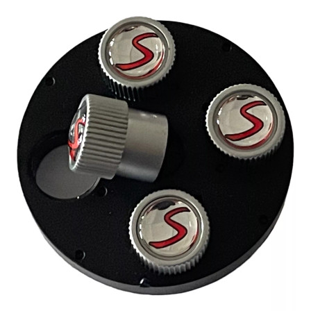 MINI Cooper S Emblem Tire Valve Stem Caps - Way Motor Works