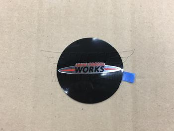 36136786764 JCW john cooper works stick on wheel center cap