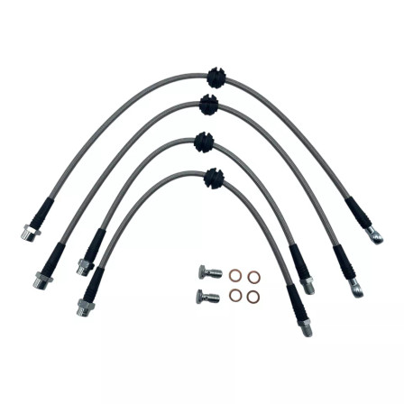 Way Motor Works R50 R53 MINI Cooper S stainless brake line set
