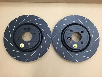 EBC John Cooper Works Slotted Brake Rotors R55 R56 R57 R58 R59