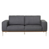 AZUMAYA Rfubard 3-seater Sofa