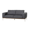 AZUMAYA Rfubard 3-seater Sofa