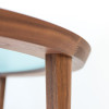 SHIRAKAWA RIN Coffee Table with Glass Top 