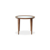 SHIRAKAWA RIN Side Table with Glass Top 