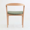 SHIRAKAWA SAISHO Aito Armchair with Upholstered Seat