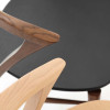 SHIRAKAWA SAISHO Aito Armchair with Wooden Seat