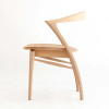 SHIRAKAWA SAISHO Aito Armchair with Wooden Seat