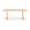 SHIRAKAWA NEO Oval Table with 2 Legs