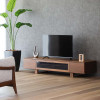 SHIRAKAWA Plain TV Stand with Legs 