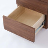 SHIRAKAWA Plain 2-Door High Cabinet