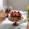 SHESAY Acacia Cake Stand