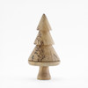 SHESAY 3-Tier Mango Wood Tree Ornament