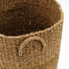 SHESAY Seagrass Round Plant Basket