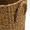 SHESAY Seagrass Round Plant Basket