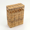 SHESAY Washable Tall Basket with Lid