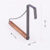 SHESAY Wood and Iron Door Hook
