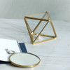 SHESAY Brass Frame Glass Case