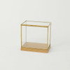 SHESAY Brass Frame Display Box Wide