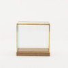 SHESAY Brass Frame Display Box Wide