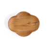 SHESAY Teakwood Flower-shaped Plate