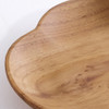 SHESAY Teakwood Flower-shaped Plate
