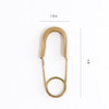 SHESAY BRASS Safety Pins