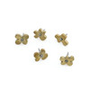 SHESAY 5 Brass Flower Pins