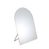 SHESAY Brass-edged Wall and Stand Mirror