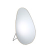 SHESAY Brass-edged Wall and Stand Mirror