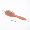 SHESAY Oak Wood Pin Brush
