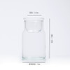 SHESAY Crown Glass Valve Bottle