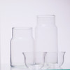 SHESAY Crown Glass Valve Bottle
