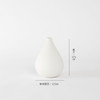 SHESAY Matte Porcelain Flower Vase Puffy