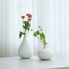 SHESAY Matte Porcelain Flower Vase Puffy