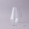 SHESAY Crown Glass Growth Line Flower Vase Muffle