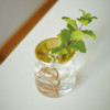 SHESAY Luriev Crown Glass Flower Vase