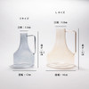 SHESAY Lightly Glass Flower Vase Flask