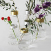 SHESAY Glass Neck Cap Flower Vase Hals