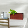 SHESAY Wood Plant Cover Box Wide with Undertray