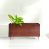 SHESAY Wood Plant Cover Box Wide with Undertray