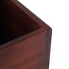 SHESAY Wood Plant Cover Box Wide with Undertray