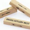 SHESAY Brass Cutlery Rest