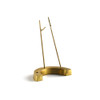 SHESAY Brass Pick Stand Semicircular