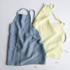 SHESAY Full Apron Frost Chambray Linen