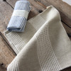 SHESAY Dishcloth Waffle Stripe