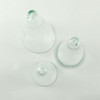 SHESAY Crown Glass Cover Cone Shape