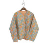 SHESAY Block Print Quilted Jacket Poppy