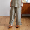SHESAY Cotton Flax Loungewear Pants
